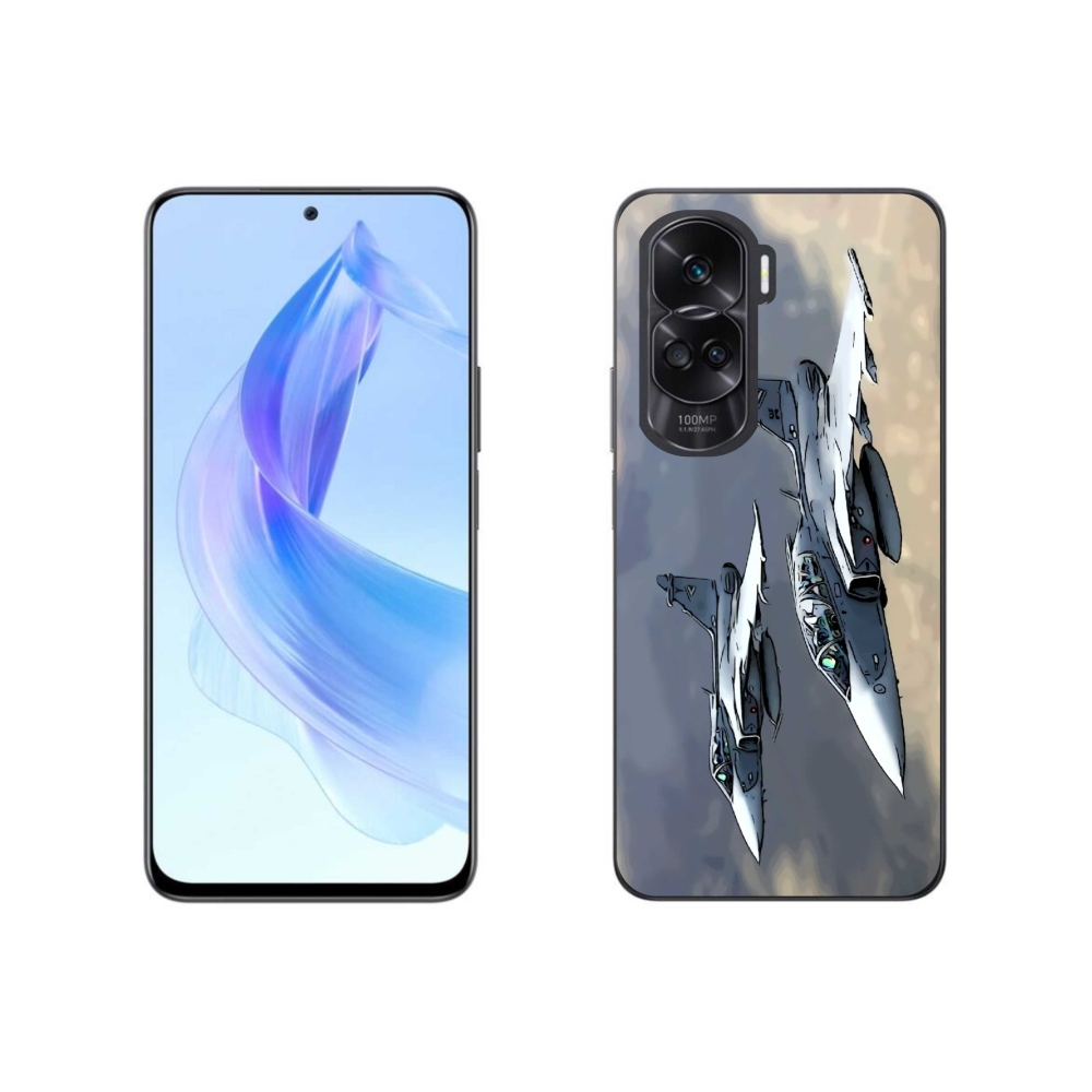 Gélový kryt mmCase na Honor 90 Lite - stíhačky