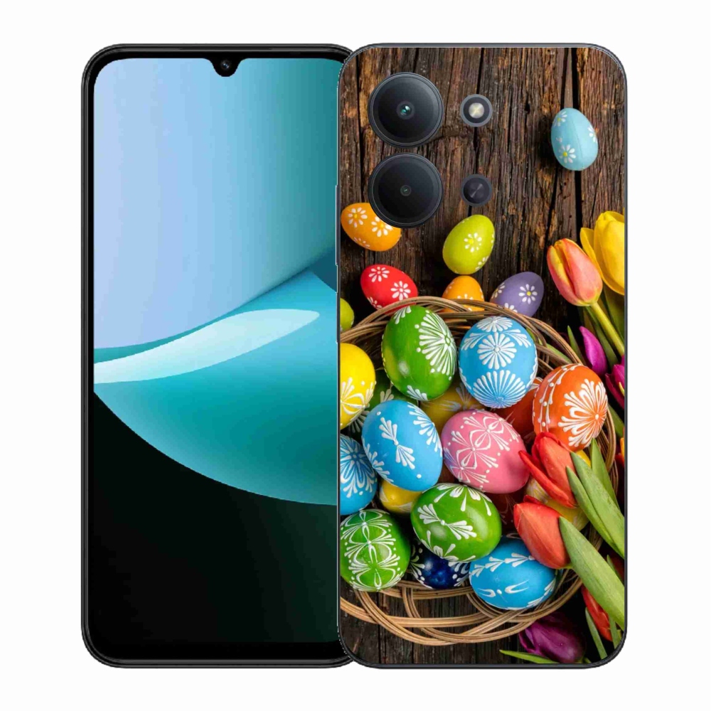 Gélový kryt mmCase na Xiaomi Redmi 15C 4G (171mm)/Poco C85 4G (171mm) - veľkonočné vajíčka