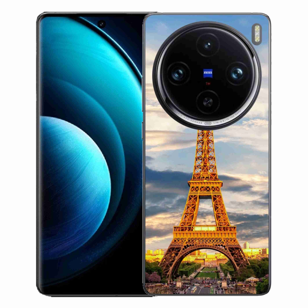 Gélový kryt mmCase na Vivo X100 Pro 5G - eiffelova veža 3