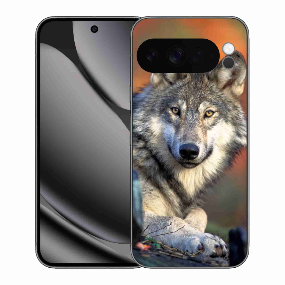 Gélový kryt mmCase na Google Pixel 10 Pro XL - vlk