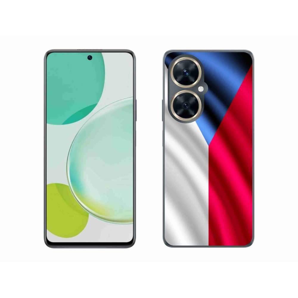 Gélový kryt mmCase na Huawei Nova 11i - česká vlajka