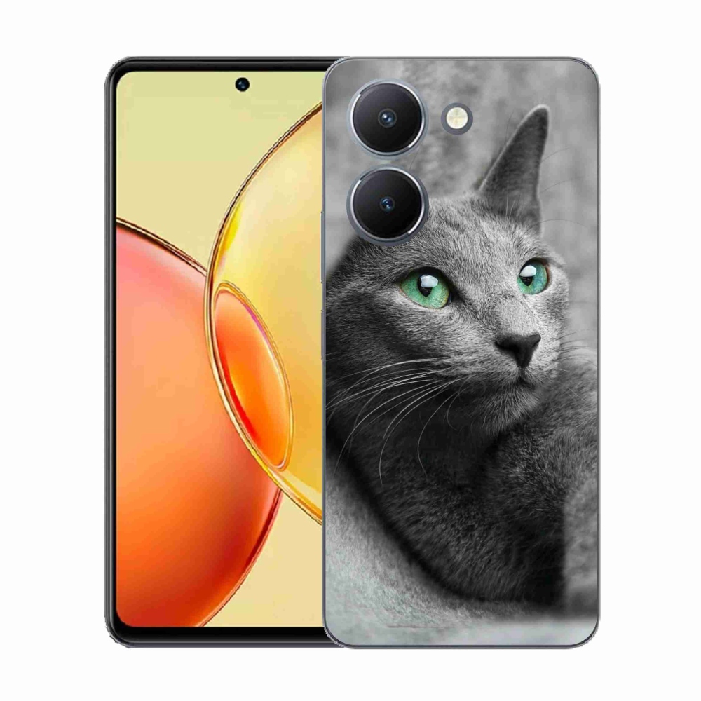Gélový kryt mmCase na Vivo Y36 - mačka 2