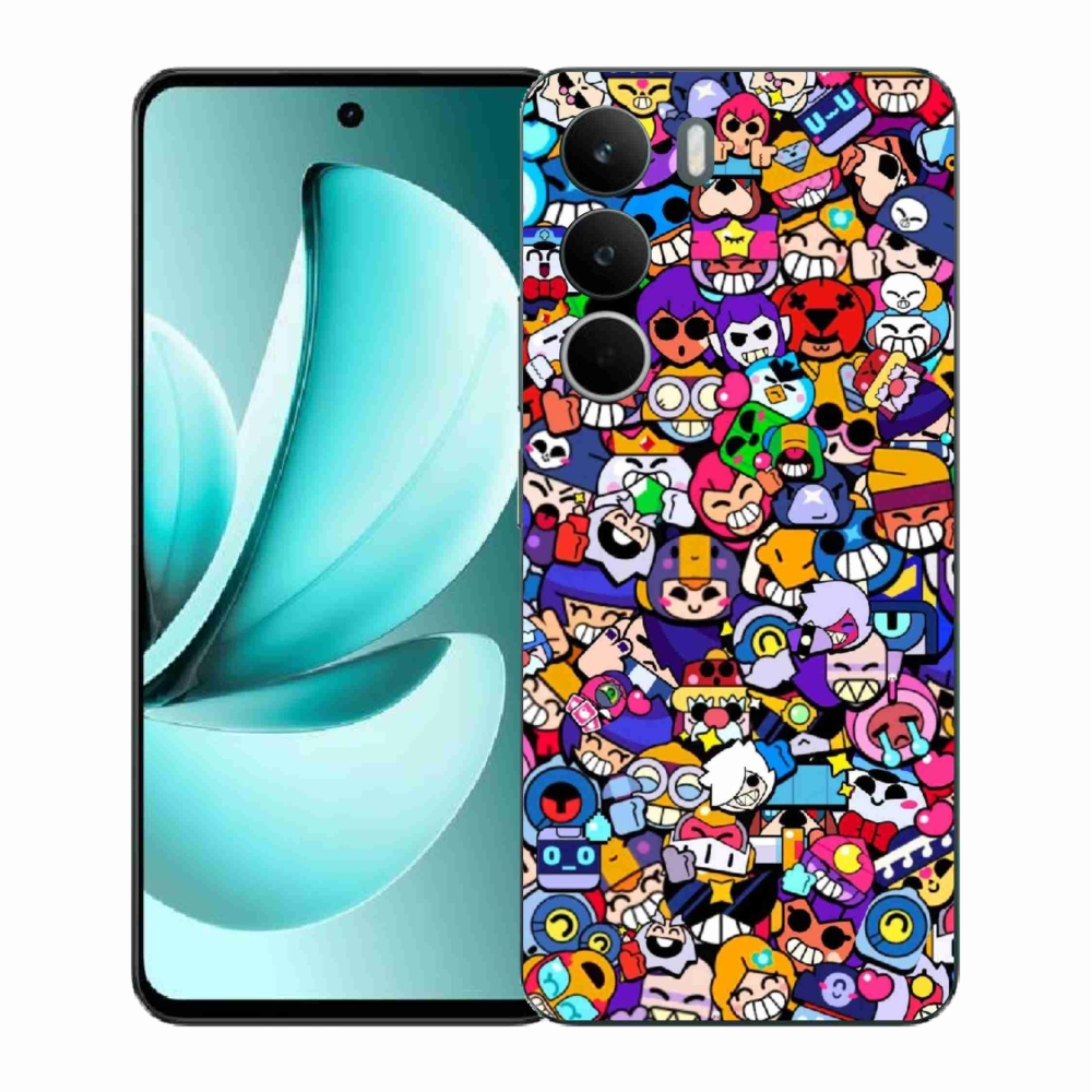 Gélový kryt mmCase na Realme C71 - brawl stars 2