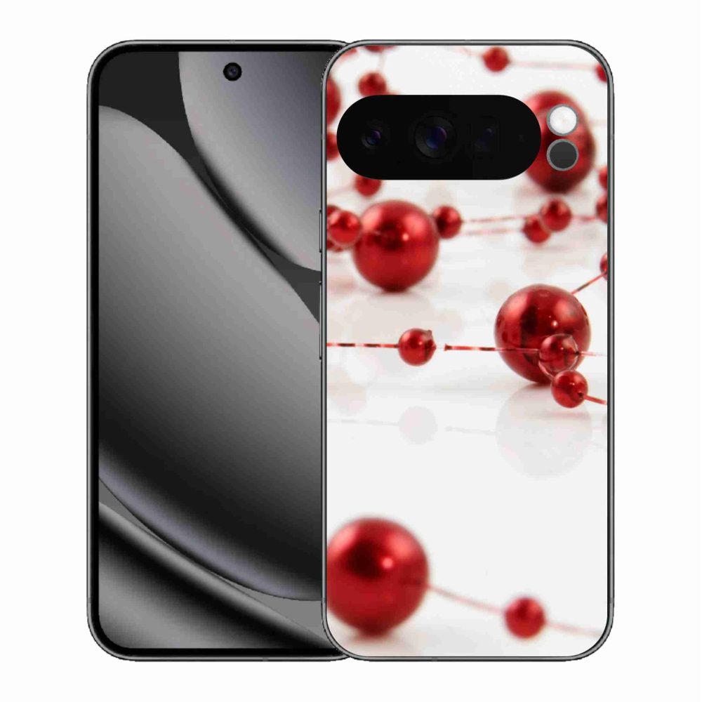 Gélový kryt mmCase na Google Pixel 10 Pro XL - vianočná reťaz