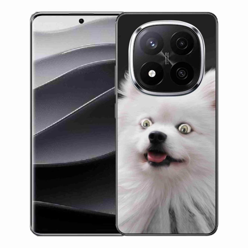 Gélový kryt mmCase na Xiaomi Redmi Note 14 Pro+ 5G - biely špic