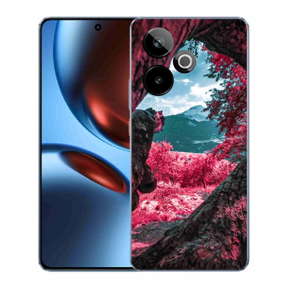 Gélový kryt mmCase na Realme GT 7 5G/GT 7T 5G - výhľad na hory