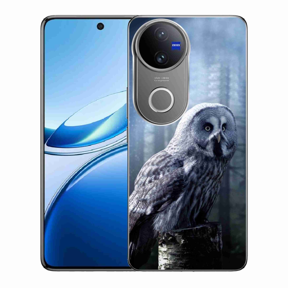 Gélový kryt mmCase na Vivo V50 5G - sova