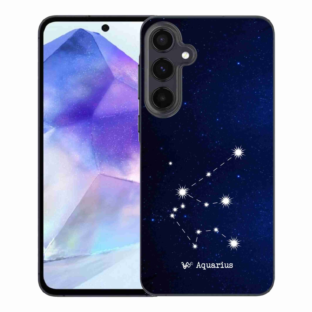 Gélový kryt mmCase na Samsung Galaxy A55 5G - súhvezdie Vodnára