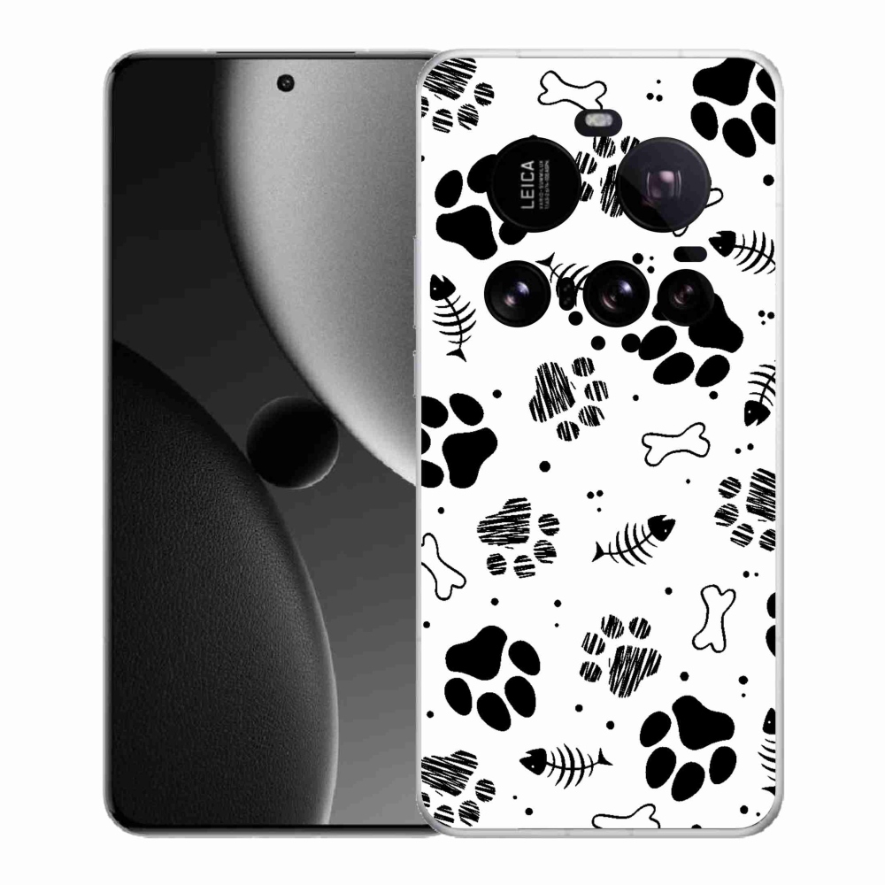 Gélový kryt mmCase na Xiaomi 15 Ultra - psie labky 1