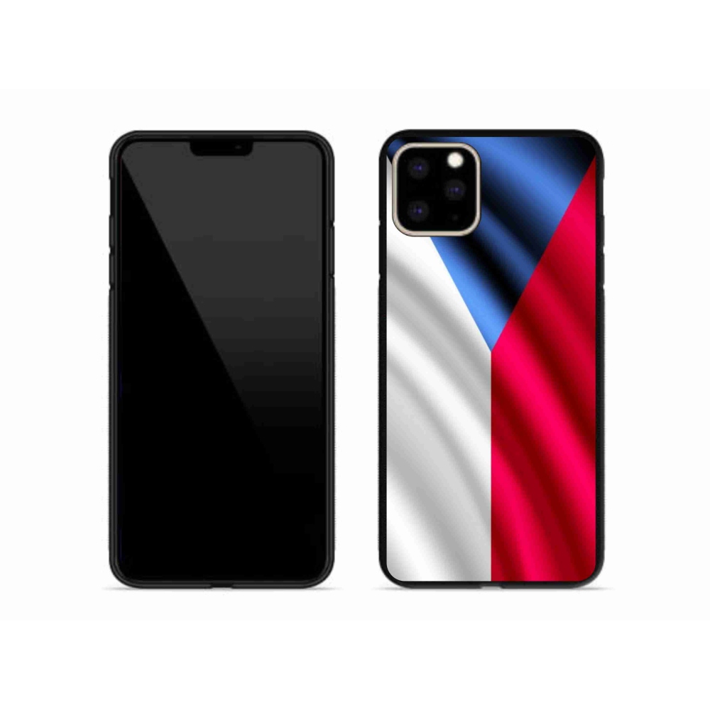 Gélový kryt mmCase na mobil iPhone 11 Pro Max - česká vlajka