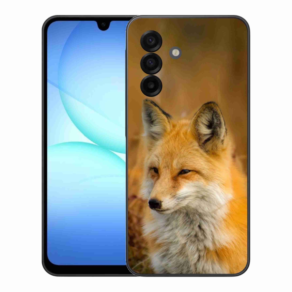 Gélový kryt mmCase na Samsung Galaxy A17 4G/5G - líška