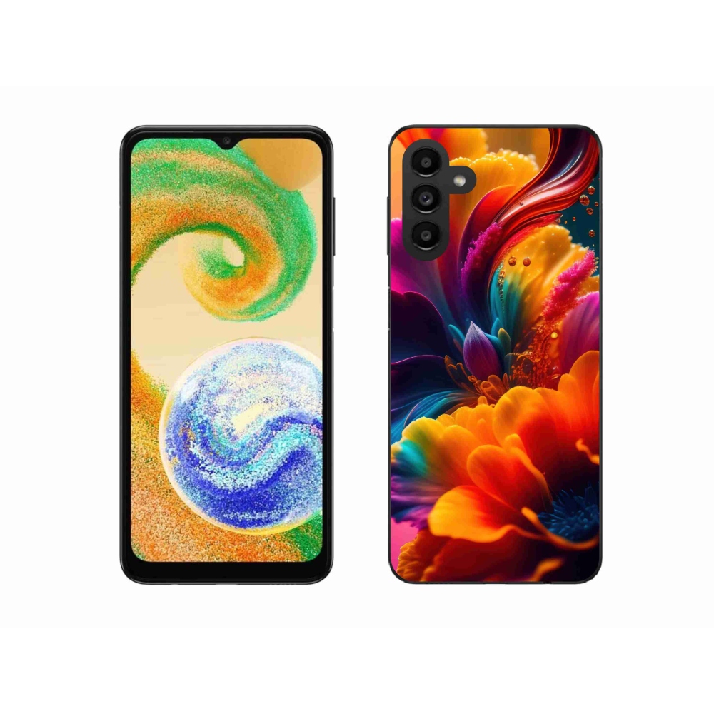 Gélový kryt mmCase na Samsung Galaxy A04s (164.7x76.7x9.1mm) - abstraktný motív 2