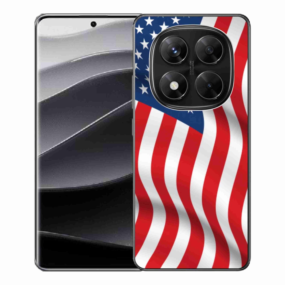 Gélový kryt mmCase na Xiaomi Redmi Note 14 Pro 5G/Poco X7 5G - USA vlajka