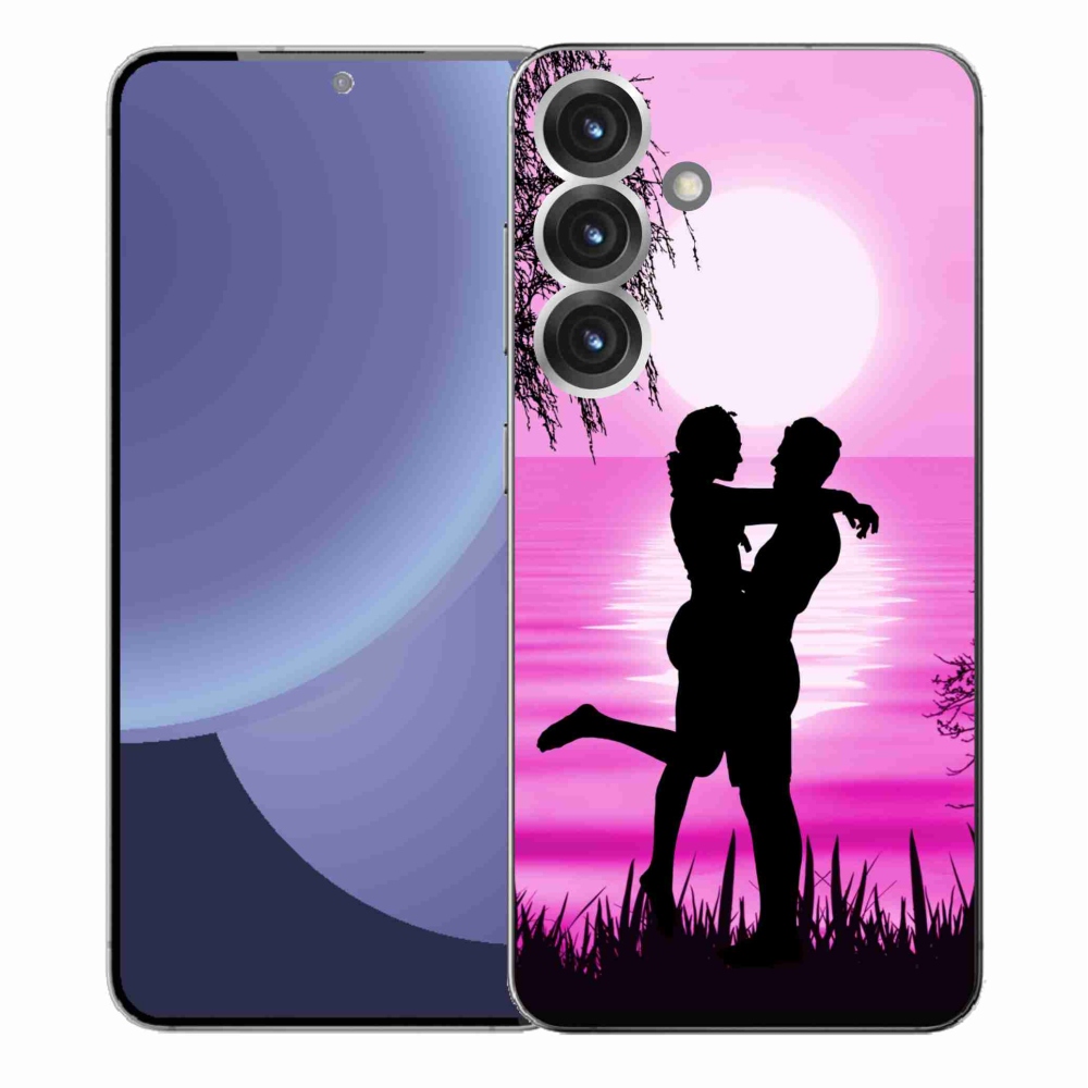 Gélový kryt mmCase na Samsung Galaxy S25+ - západ slnka