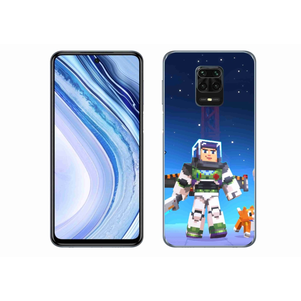 Gélový kryt mmCase na Xiaomi Redmi Note 9S - minecraft 2