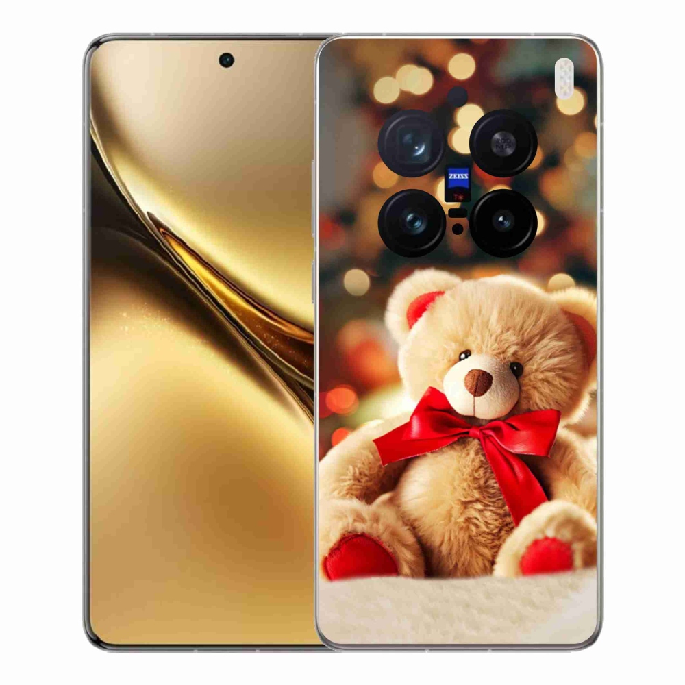 Gélový kryt mmCase na Vivo X200 Pro 5G - plyšový medvedík