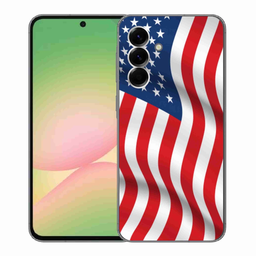 Gélový kryt mmCase na Samsung Galaxy A56 5G - USA vlajka