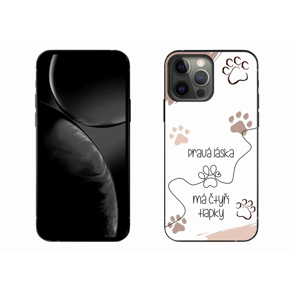 Gélový kryt mmCase na iPhone 13 Pro Max 6.7 - psí motív 1 biele pozadie