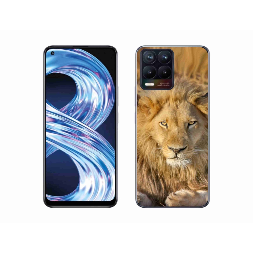 Gélový kryt mmCase na Realme 8 Pro - lev 2