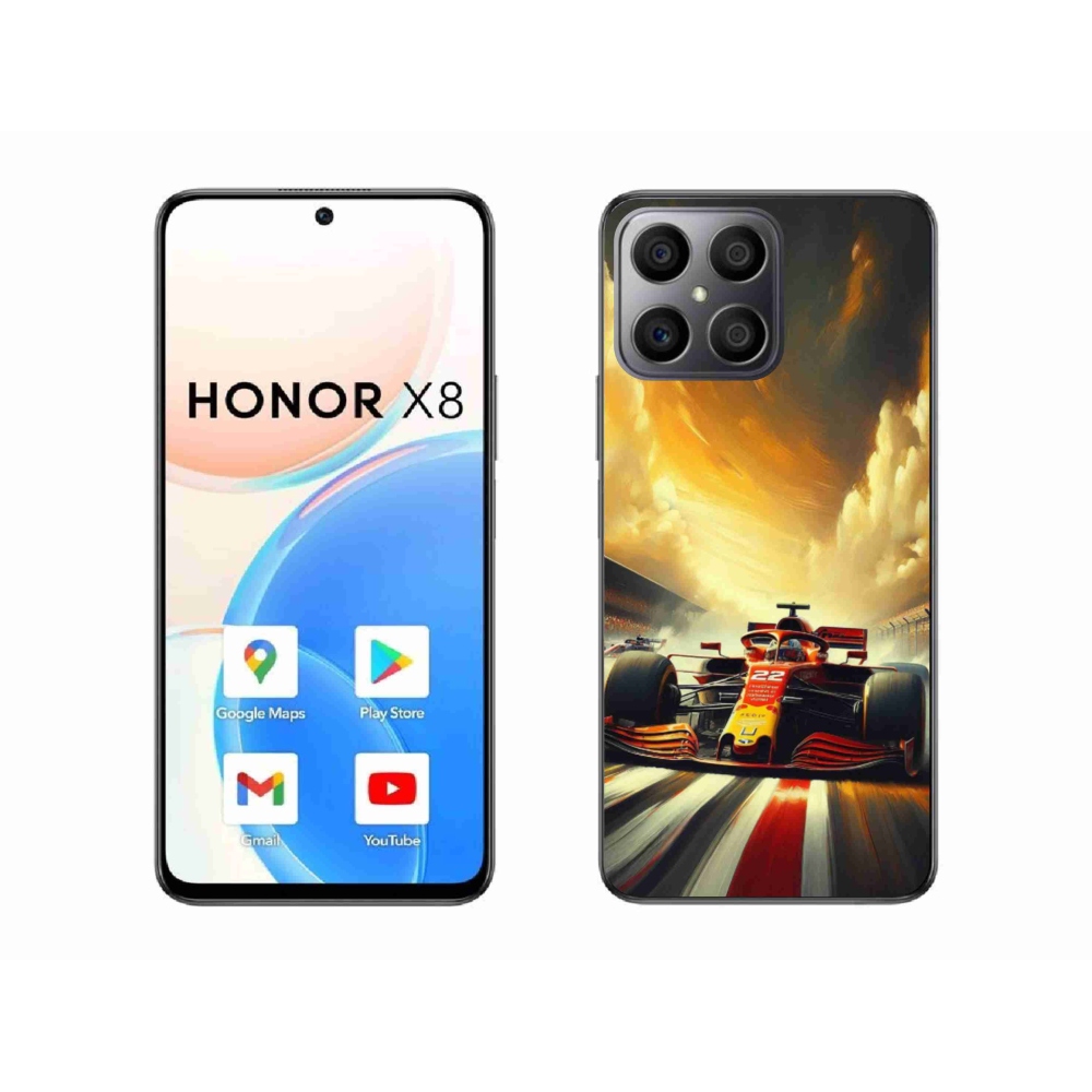 Gélový kryt mmCase na Honor X8 4G - formula 2