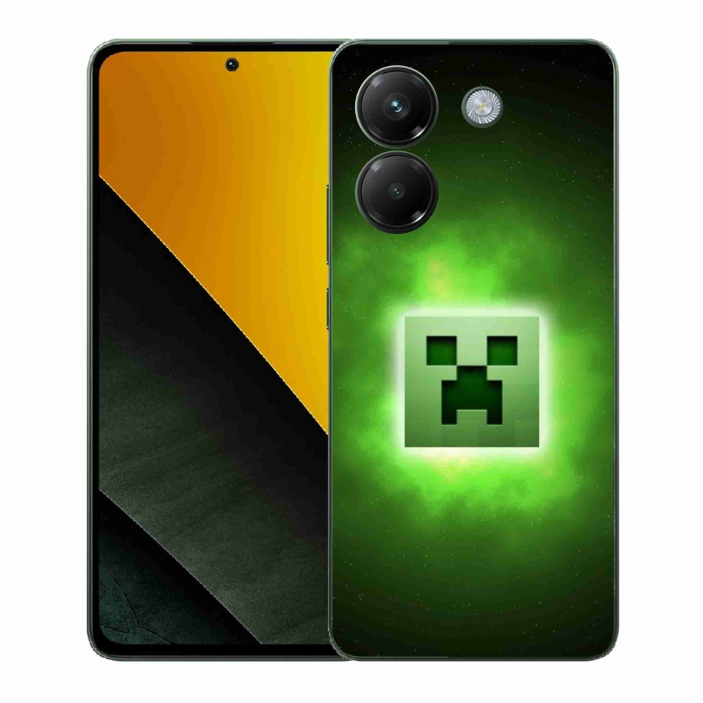 Gélový kryt mmCase na Xiaomi Poco M7 Pro 5G - minecraft