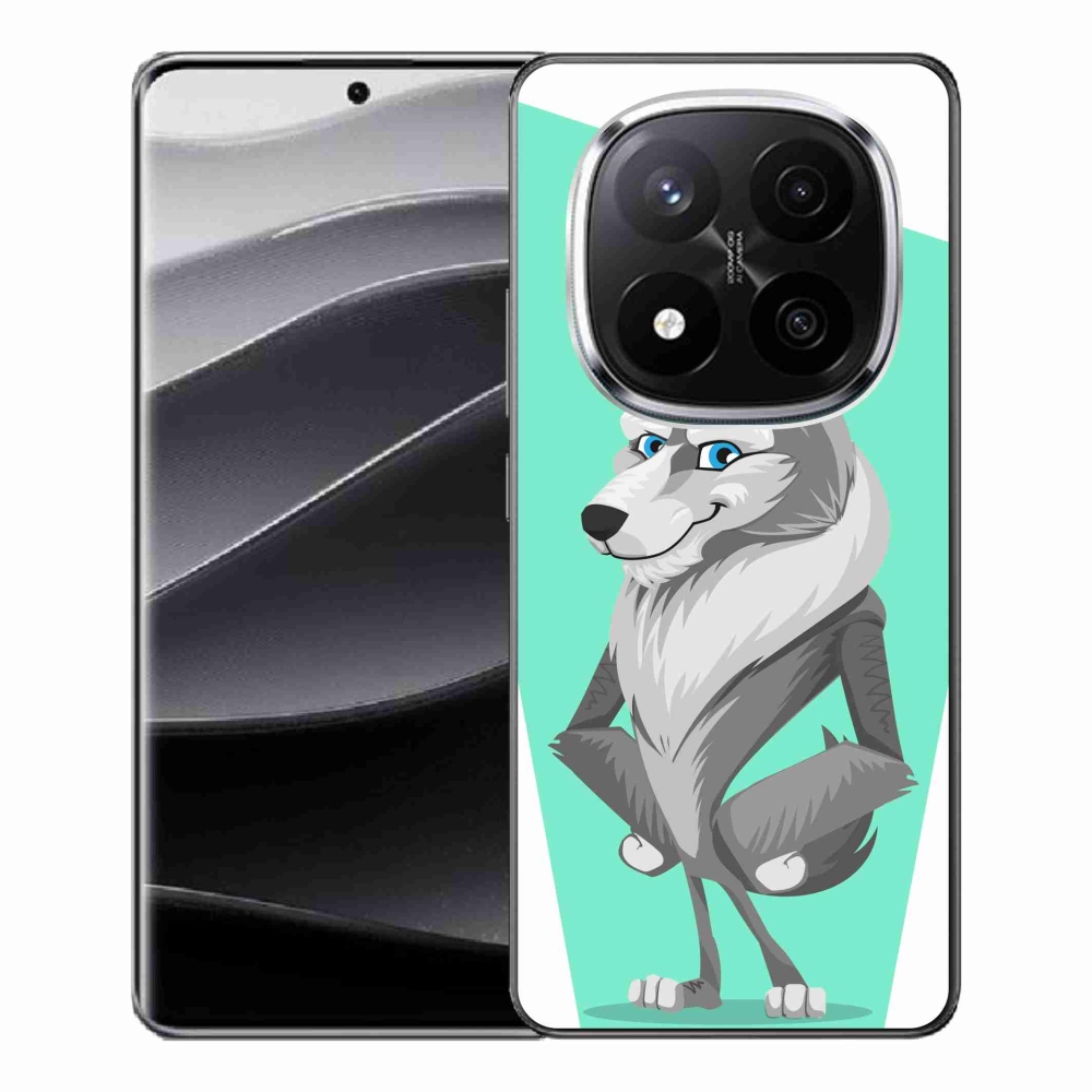 Gélový kryt mmCase na Xiaomi Redmi Note 14 Pro+ 5G - kreslený vlk