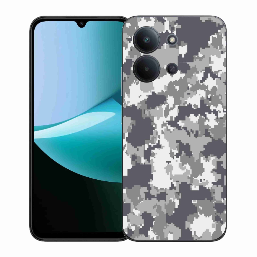 Gélový kryt mmCase na Xiaomi Redmi 15C 4G (171mm)/Poco C85 4G (171mm) - maskáčový vzor 2