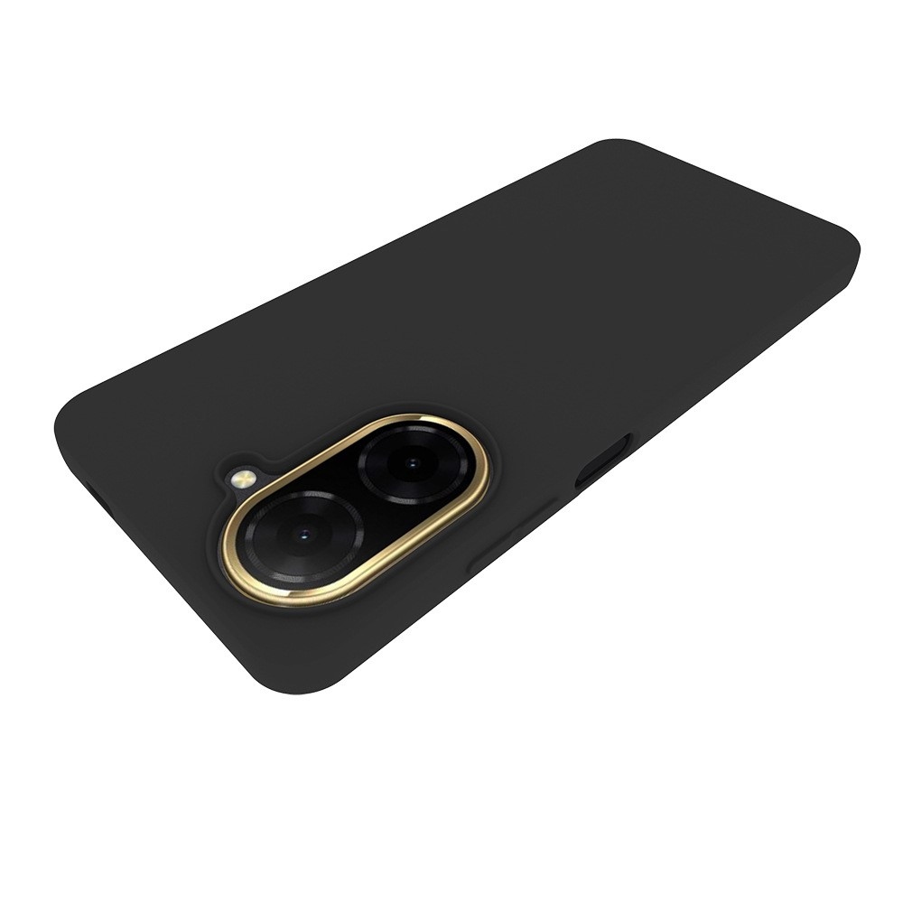 Matný gélový obal na Xiaomi Redmi A5 - čierny