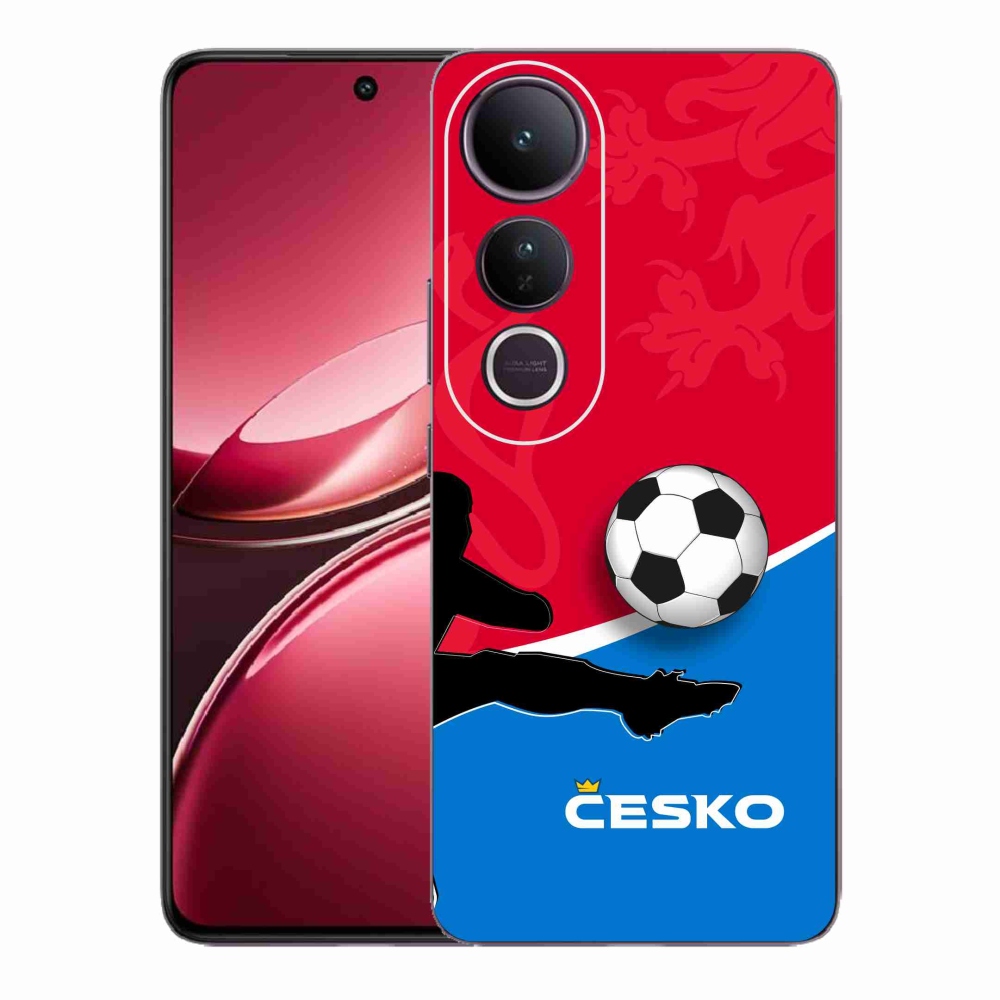 Gélový kryt mmCase na Vivo V50 Lite 4G/5G - futbal Česko 2