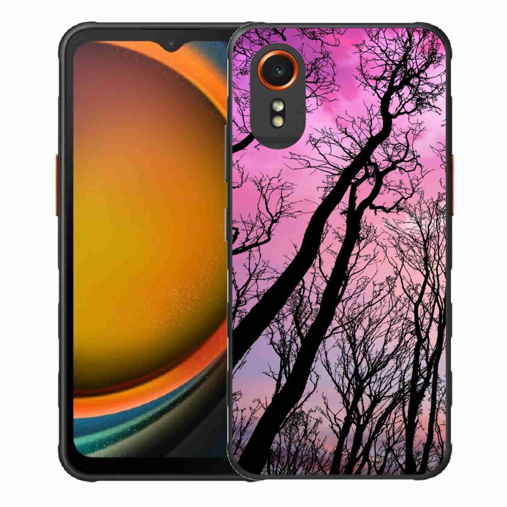 Gélový obal mmCase na Samsung Galaxy Xcover 7 - opadané stromy