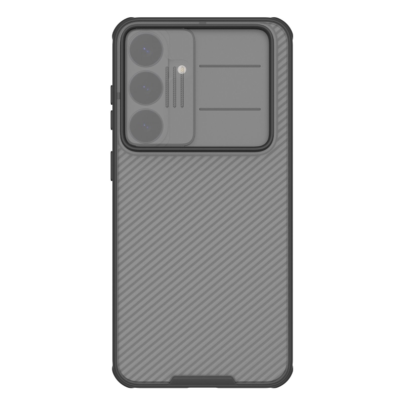 Nillkin CamShield PRO zadný kryt pre Samsung Galaxy S26 FE, priehľadný, čierny