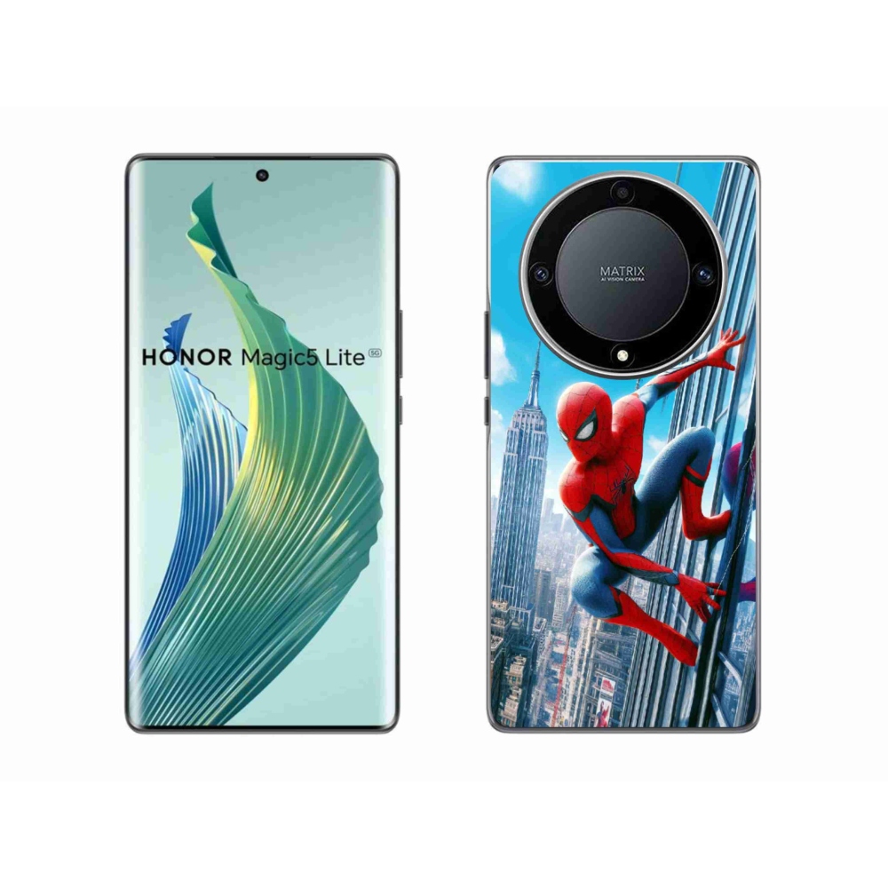 Gélový kryt mmCase na Honor Magic 5 Lite 5G - spiderman