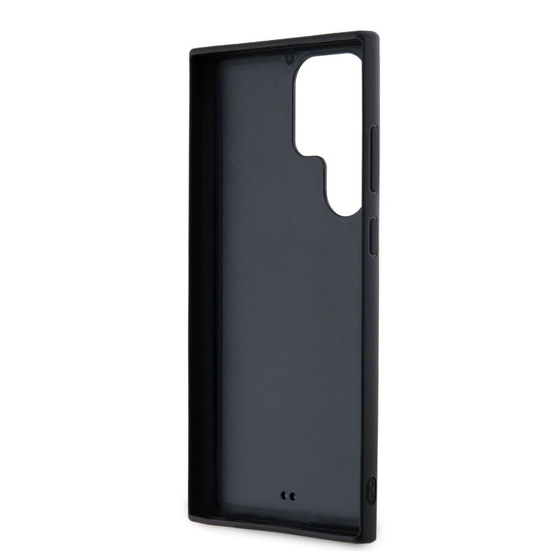 Zadný kryt Karl Lagerfeld 3D Rubber Glitter Logo pre Samsung Galaxy S24 Ultra Black