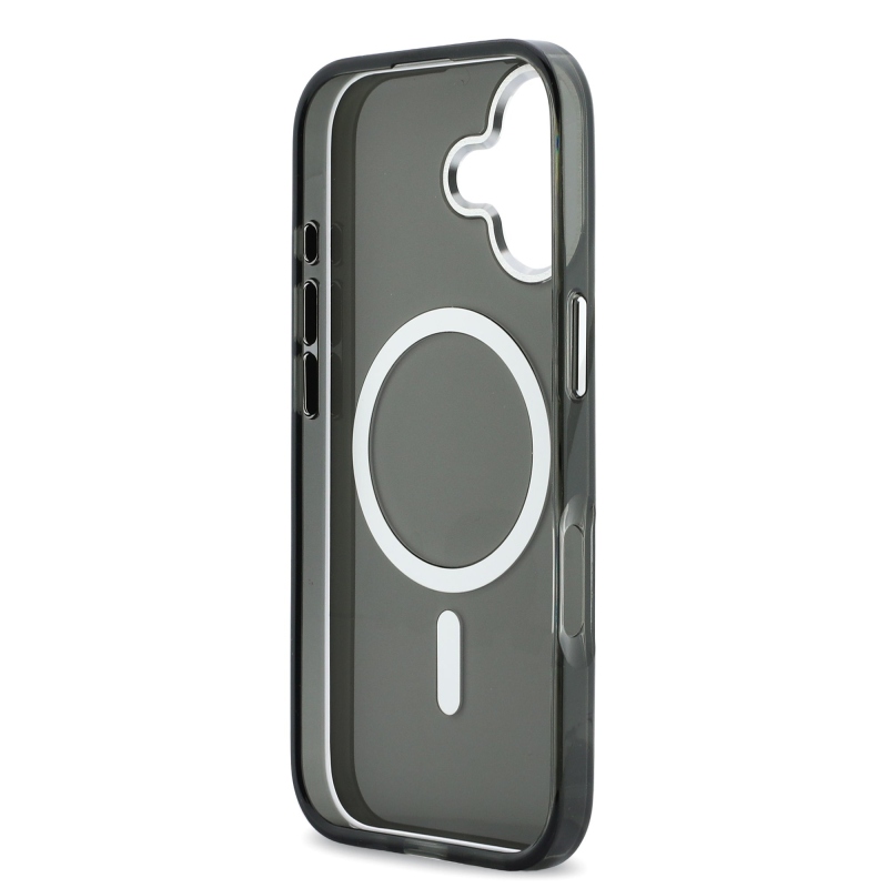 Karl Lagerfeld IML K&CH Heads Logo MagSafe Back Cover pre iPhone 17 Black