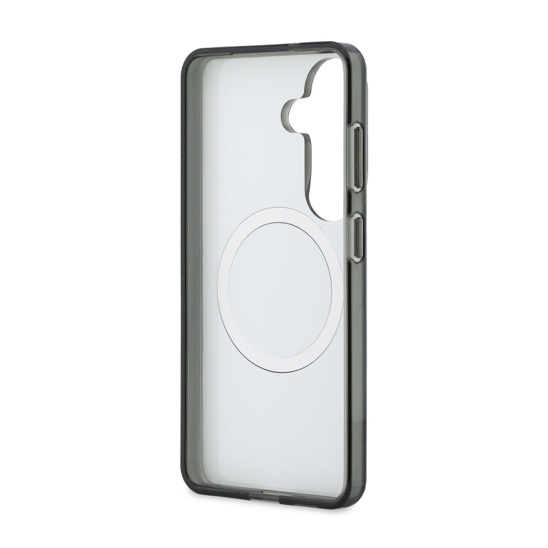 Karl Lagerfeld IML K&CH Peekaboo Logo Magnetický zadný kryt pre Samsung Galaxy S26 Black