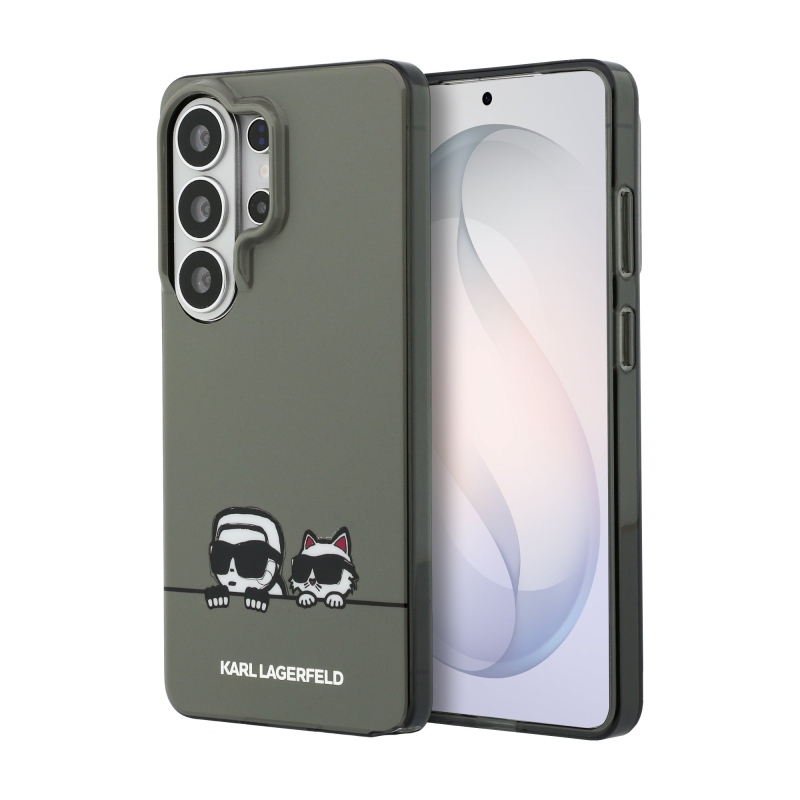 Karl Lagerfeld IML K&CH Peekaboo Logo Magnetický zadný kryt pre Samsung Galaxy S26 Ultra Black