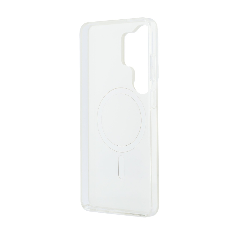 Karl Lagerfeld IML K&CH Peekaboo Logo Magnetický zadný kryt pre Samsung Galaxy S26 Ultra White