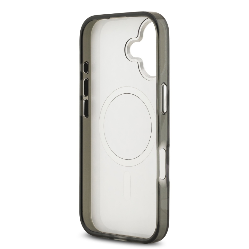 Karl Lagerfeld IML Leopard MagSafe zadný kryt pre iPhone 17 sivý