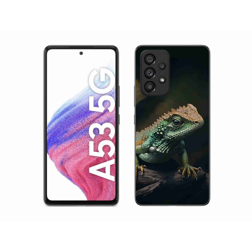 Gélový kryt mmCase na Samsung Galaxy A53 5G - jašter