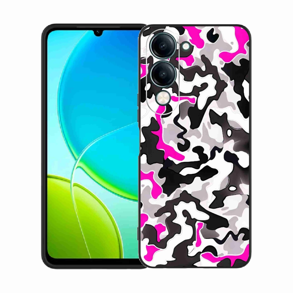 Gélový kryt mmCase na Vivo Y29s 5G - maskáčový vzor 5