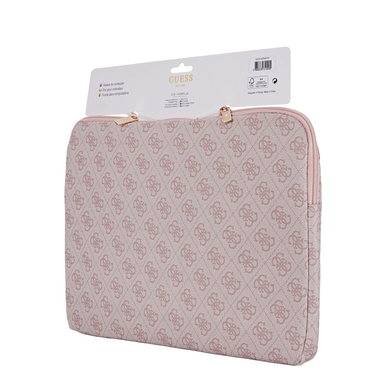 Guess PU 4G Triangle Logo Obal pre Notebook 14