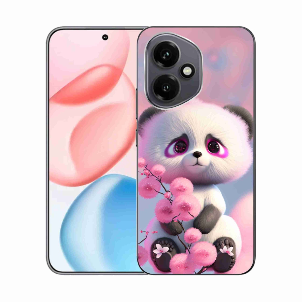 Gélový kryt mmCase na Honor 400 - roztomilá panda 1