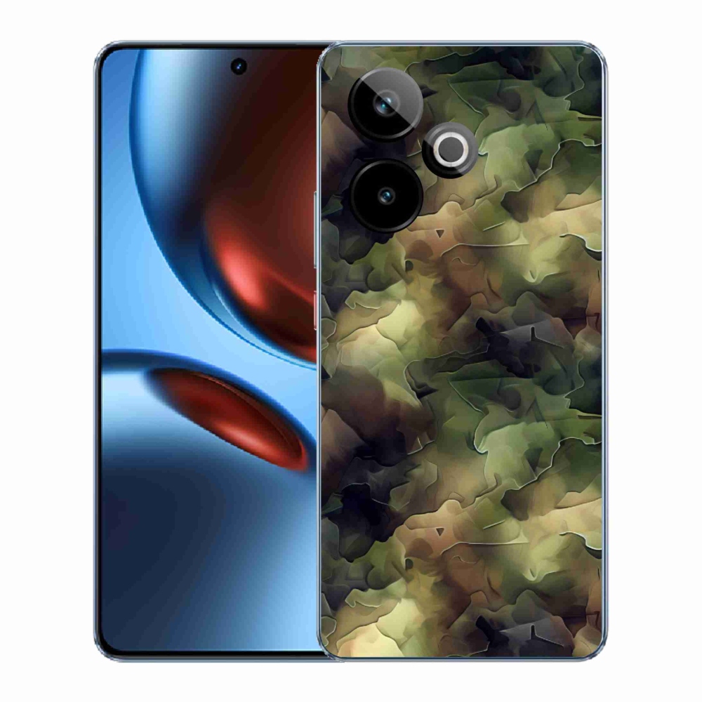 Gélový kryt mmCase na Realme GT 7 5G/GT 7T 5G - maskáčový vzor 10