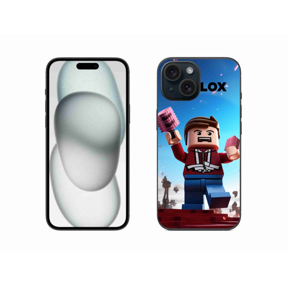 Gélový kryt mmCase na iPhone 15 - roblox 2