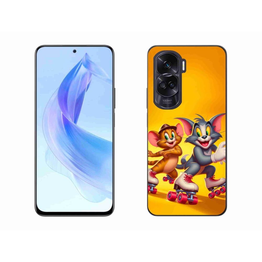 Gélový kryt mmCase na Honor 90 Lite - tom a jerry