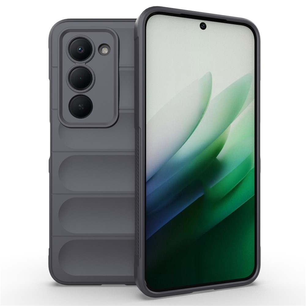 Rugg odolný gélový obal na Xiaomi Redmi 15 5G (169mm) - tmavosivý
