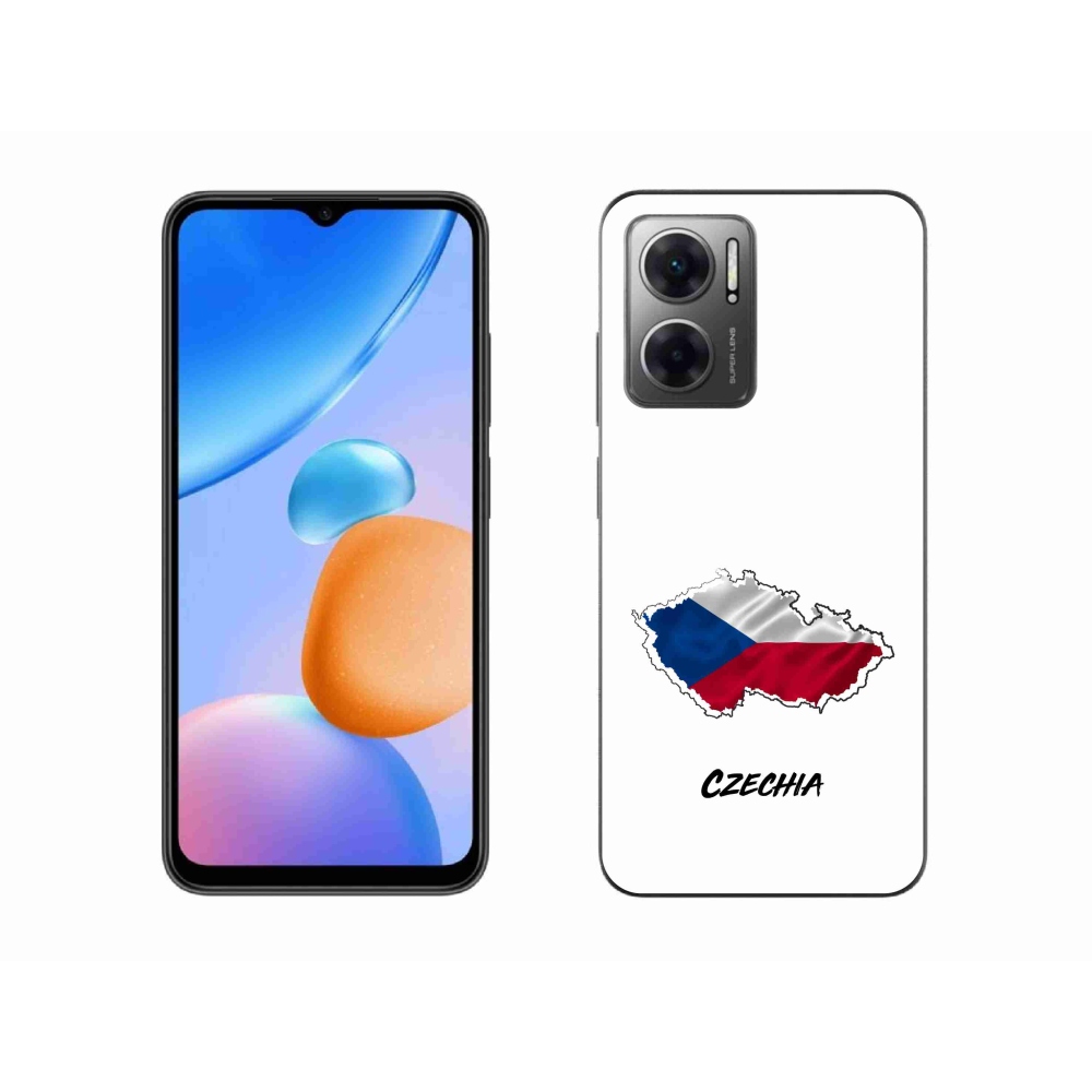 Gélový kryt mmCase na Xiaomi Redmi 10 5G - Czechia biele pozadie