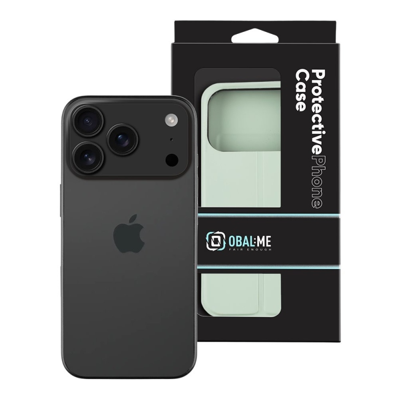 PACK:ME SmoothTouch puzdro pre Apple iPhone 17 Pro Mint Green