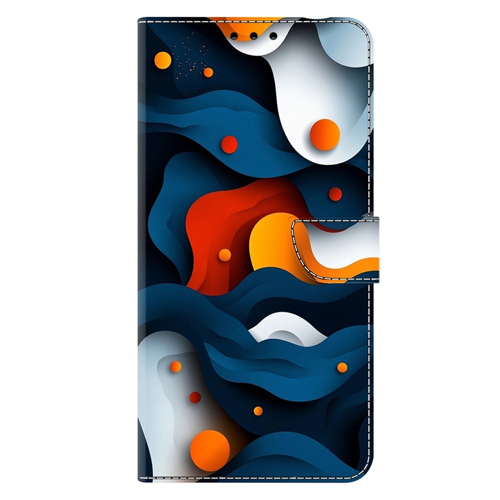 Firmly knižkové púzdro na Samsung Galaxy A17 5G/A26 5G - abstraktný vzor