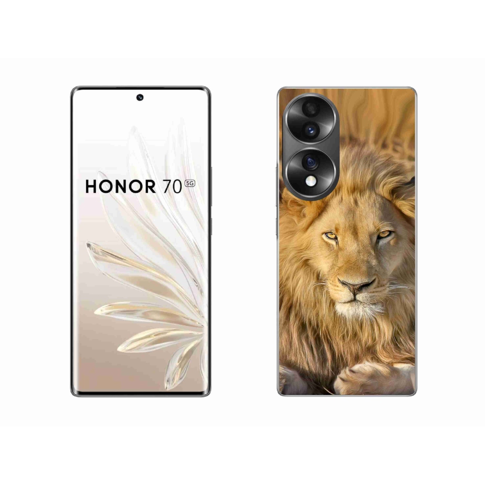 Gélový kryt mmCase na Honor 70 - lev 2